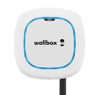 Wallbox Pulsar Max / Ladestation für Elektroautos / 22 kW / Typ-2-Kabel 5 m / weiß