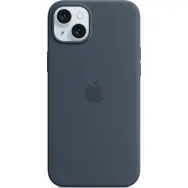 Apple Silikonhülle mit MagSafe für iPhone 15 PLUS Sturmblau / Endverkauf