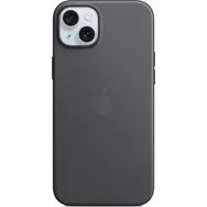 Apple Cover aus FineWoven Stoff mit MagSafe für iPhone 15 PLUS schwarz