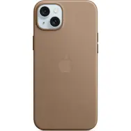 Apple Cover aus FineWoven Stoff mit MagSafe für iPhone 15 PLUS rauch