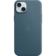Apple Cover aus FineWoven-Stoff mit MagSafe für iPhone 15 PLUS Pazifikblau
