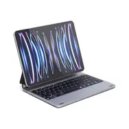 Epico Schutzhülle mit Aluminiumtastatur für Apple iPad 10.9 (2022) QWERTY