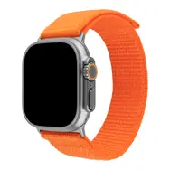 FIXED Nylon-Sportarmband für Apple Watch Ultra 49 mm orange