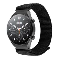 FIXED Nylon-Sportarmband mit Schnellverschluss 20 mm für Smartwatch schwarz