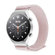 FIXED Nylon-Sportarmband mit Schnellverschluss 20 mm für Smartwatch Roségold