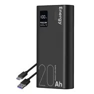 Obal:Me EnergyPulse Powerbank 20000mAh 22,5W schwarz