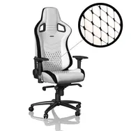 noblechairs EPIC Gaming Stuhl weiß-schwarz / Gaming Stuhl / Kunstleder / verstellbar / Rollen / Belastbarkeit 12