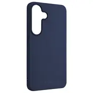 FIXED Rückseite aus gummiertem Cover Story für Samsung Galaxy S25 blau
