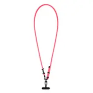 Aligator Echt Nylonkabel / universelles Handykabel / neonpink