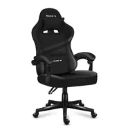 Huzaro Force 4.4 Carbon Black / Gaming-Stuhl / verstellbar / Belastbarkeit bis 130 kg / Stoff & Netzgewebe