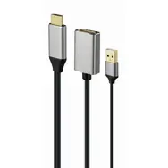 Ausgepackt - Gembird Adapter HDMI (M) auf DisplayPort (F) 0,10 m / aktiv / ausgepackt
