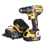 DeWalt DCD791P2 / Aku Kompakter Bohrschrauber mit bürstenlosem Motor / 18V XR Li- ION / 2x 5,0Ah