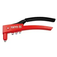 YATO Handnietzange 280 mm / Länge 280 mm / CrV / Nietengröße 2,4 | 3.2 | 4 | 4,8 mm
