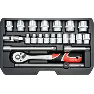YATO YT-38561 Gola Ratschensatz 3/8" (22 Stück)