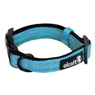 Alcott Adventure blau - Größe M / reflektierendes Halsband für Hunde