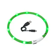 Karlie LED-Leuchthalsband grün - Umfang 20-75 cm