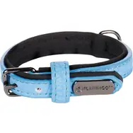 Flamingo Leza Halsband mit Neoprenpolsterung blau XXS
