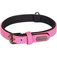 Flamingo Leza Halsband mit Neoprenpolsterung rosa S