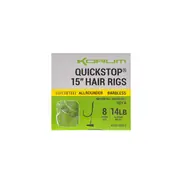 KORUM Big Fish Hair Rigs mit Quickstops 10 cm Größe 8 8 Stück