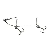 Savage Gear Rig 1x7 Titanium Corkscrew Stinger Größe 2/0 23kg