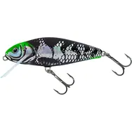 Salmo Wobler Barsch DR 8cm Holo Dunkelgrüner Kopf
