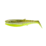 Savage Gear Gummiköder Cannibal Shad 12,5 cm 20 g Grün Perlgelb 4 Stück