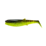 Savage Gear Gummiköder Cannibal Shad 12,5 cm 20 g Chartreuse Pumpkin 4 Stück
