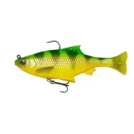 Savage Gear Gummiköder 3D Pulse Tail Roach 13 cm 38,5 g mit Firetiger 2 Stück