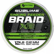 Nytro Line Sublime X8 Sinking Feeder Braid 150m 0,08mm 4,1kg