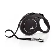 Flexi New Classic L 5m/50kg schwarz / Leine