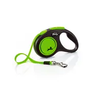Flexi New Neon S 5m/15kg grün / Leine