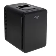 Adler AD 8084 schwarz / Minikühlschrank / 4 l / Wechselstrom 220-240 V & DC 12 V 