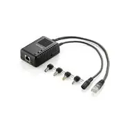 LevelOne 10/100 Mbit/s PoE-Splitter zur Aufteilung von Daten und Strom