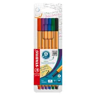 STABILO® point 88 - 6er Set - 6 verschiedene Farben