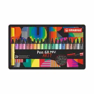 STABILO® Pen 68 MAX - ARTY - 20er Set in der Dose - 20 verschiedene Farben