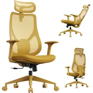 SENSE7 Moyo gelb / Ergonomischer Bürostuhl / Belastbarkeit 150 kg