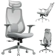 SENSE7 Moyo grau / Ergonomischer Bürostuhl / Belastbarkeit 150 kg