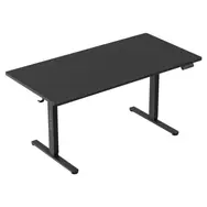 Mark Adler Leader 7.6 schwarz / Elektrische Werkbank / 160 x 80 cm Höhe 72-118 cm