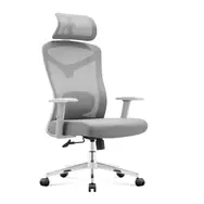 Mark Adler Manager 2.6 grau / Ergonomischer Bürostuhl / Belastbarkeit 130 kg
