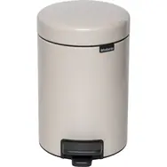 Brabantia Newicon Tretabfalleimer 3 L beige / Durchmesser 16,8 cm / Höhe 26,4 cm