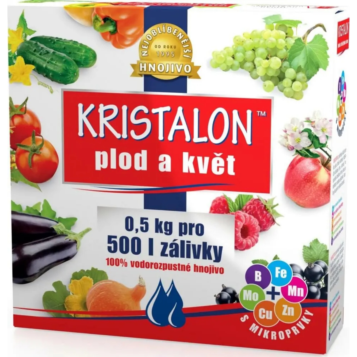 Düngemittel (Kristalon, Cererit, Mist)