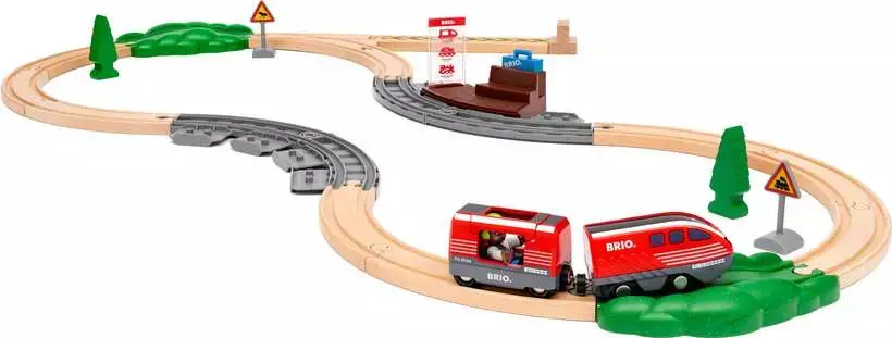 Züge und Bahngleise