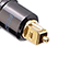 Optischer Audio-Stecker TOSLINK mit vergoldeter Spitze für digitale S/PDIF-Tonübertragung