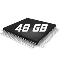 Symbol eines Speicherchips mit 48 GB Kapazität