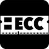 Symbol für ECC-Speicherunterstützung – ECC-Logo auf schwarzem Hintergrund