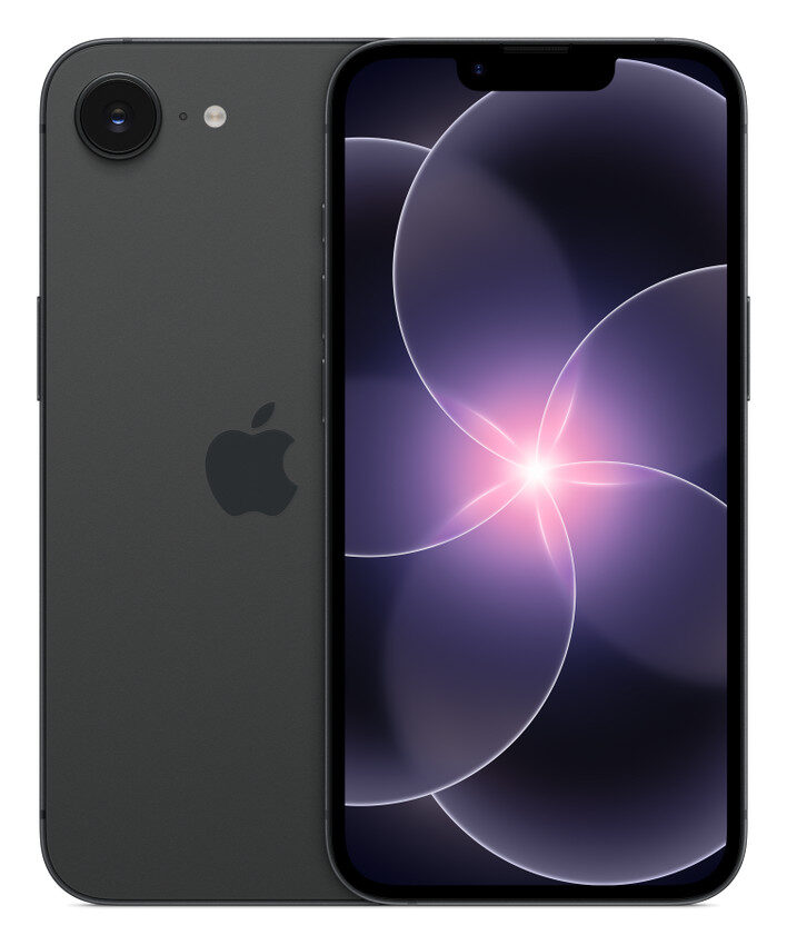 Apple iPhone 17e v černé barvě