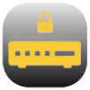 Symbol eines VPN-Routers mit Schloss – Zeichen für eine gesicherte Netzwerkverbindung