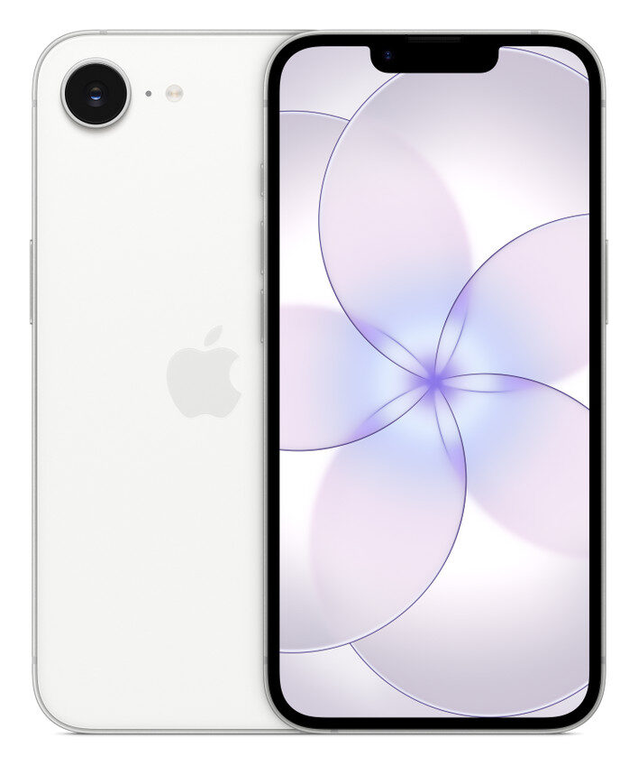 Apple iPhone 17e v bílé barvě