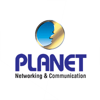 Logo des Herstellers PLANET Networking & Communication – Netzwerk- und Kommunikationstechnik