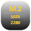 Symbol M.2 SATA 2280 Schnittstelle für SSD-Laufwerke